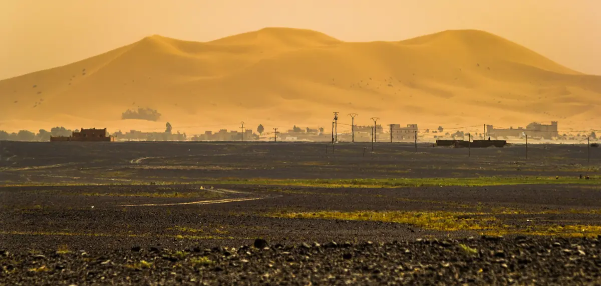Die Dünen des Erg Chebbi bei Merzouga